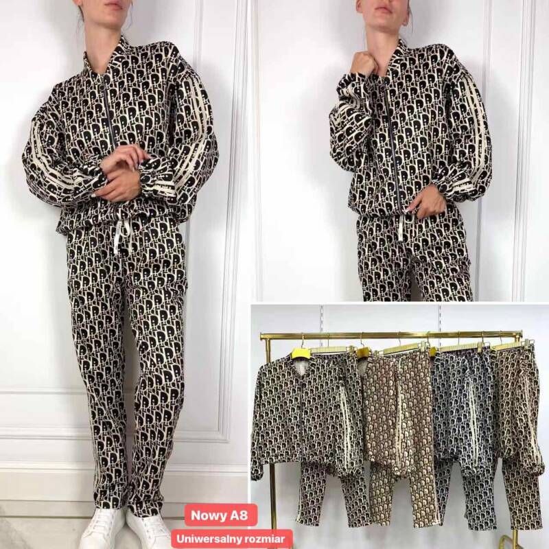 Komplet damskie Roz Standard, Mix Kolor .Paczka 10 szt